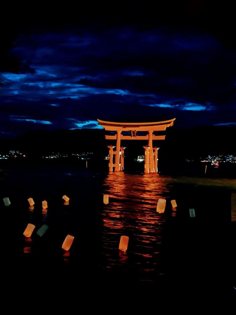 photo by Rachel Turney, water gate at night